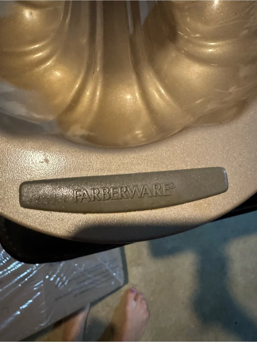 Farberware Gold Bundt Cake Pan - Nonstick Fluted Mold